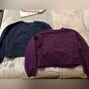 Lululemon Sweatshirts (x2) size 8